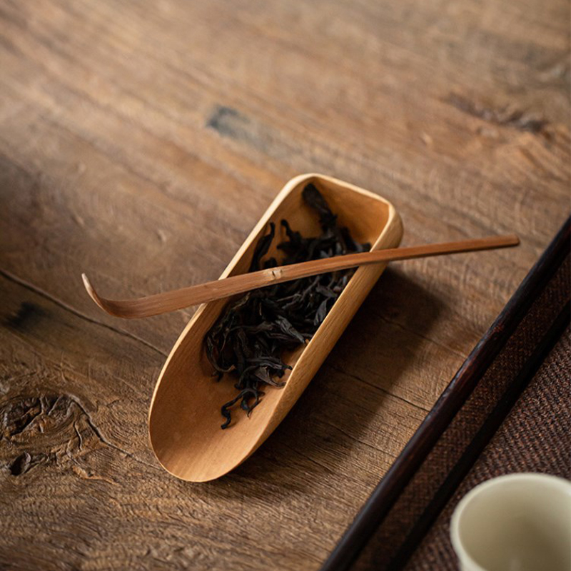 Bamboo Cutlery - Ręcznie robiona drewniana herbata Matcha łyżka
