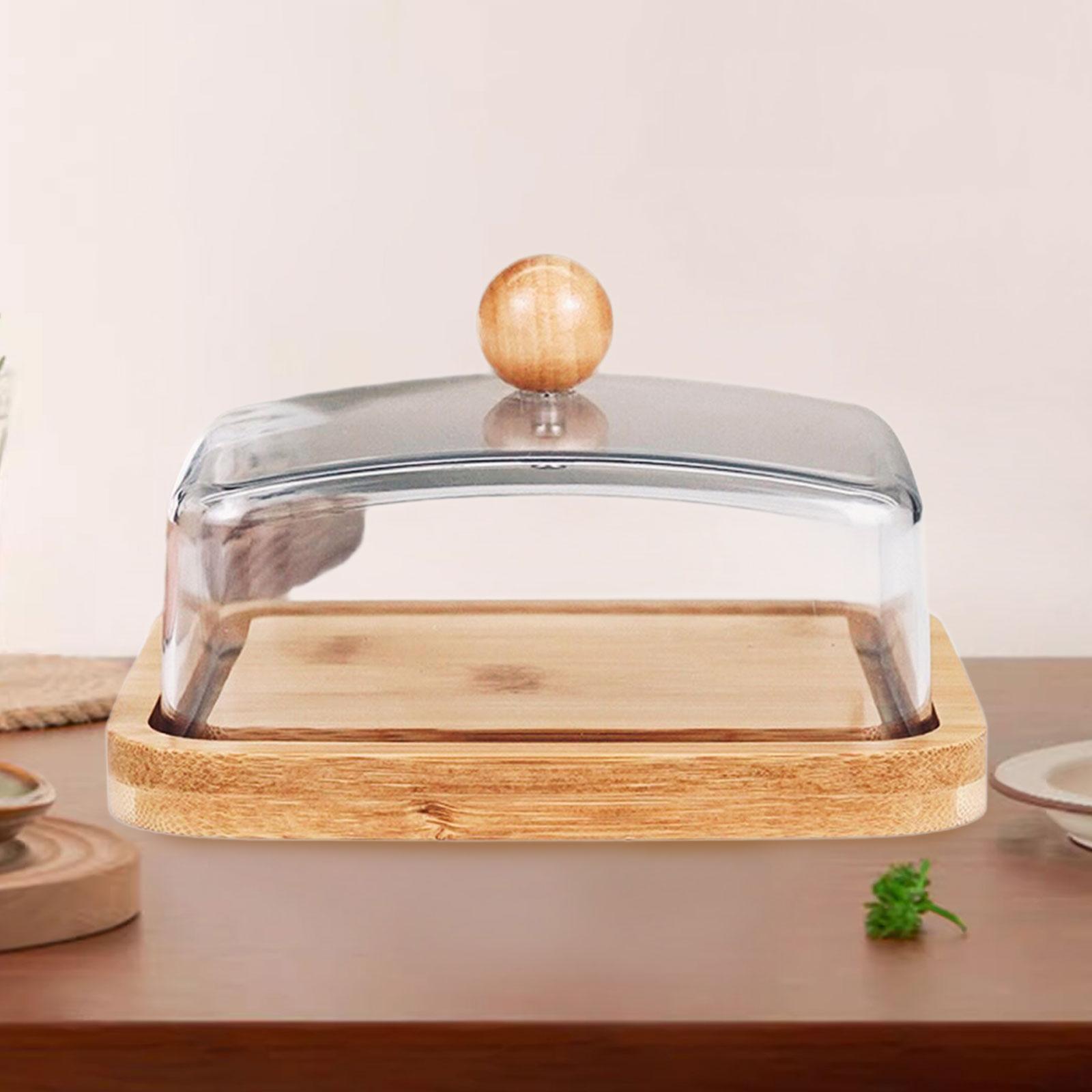 Bamboo Cutlery - Bambusowa maselnica z pokrywką Wielofunkcyjny pojemnik