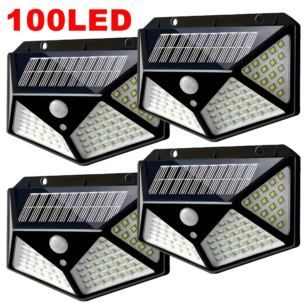 Solar Garden Light - 100 LED Zewnętrzna Solarna Lampa Ogrodowa