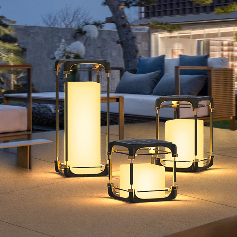 Solar Garden Light - Lampa podłogowa świecąca, solarna lampa LED