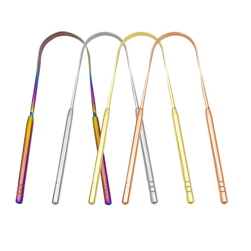 Bamboo Toothbrush - 4 kolory skrobak do języka ze