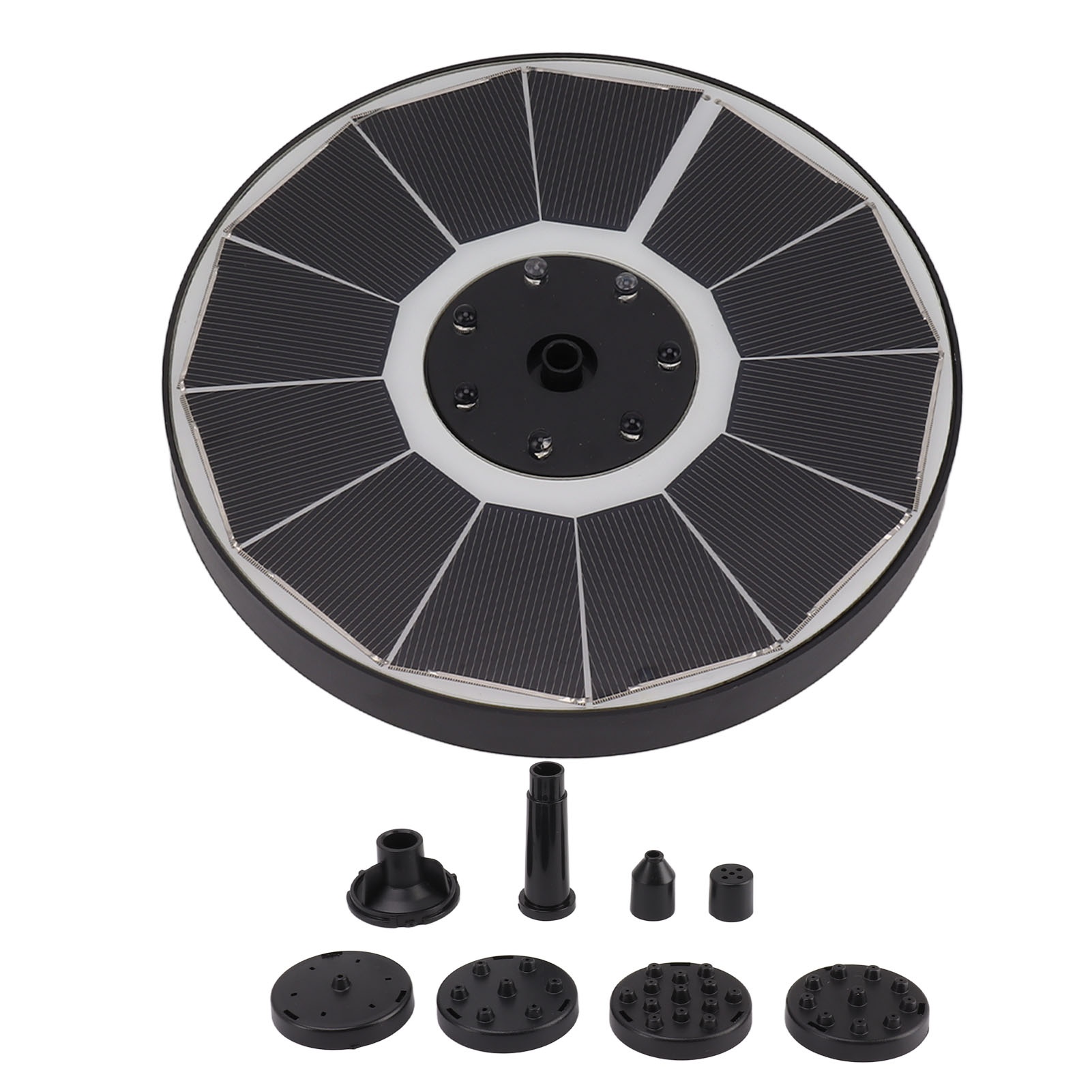 Solar Garden Light - Solarna fontanna z 8 dyszami, 3,5W,