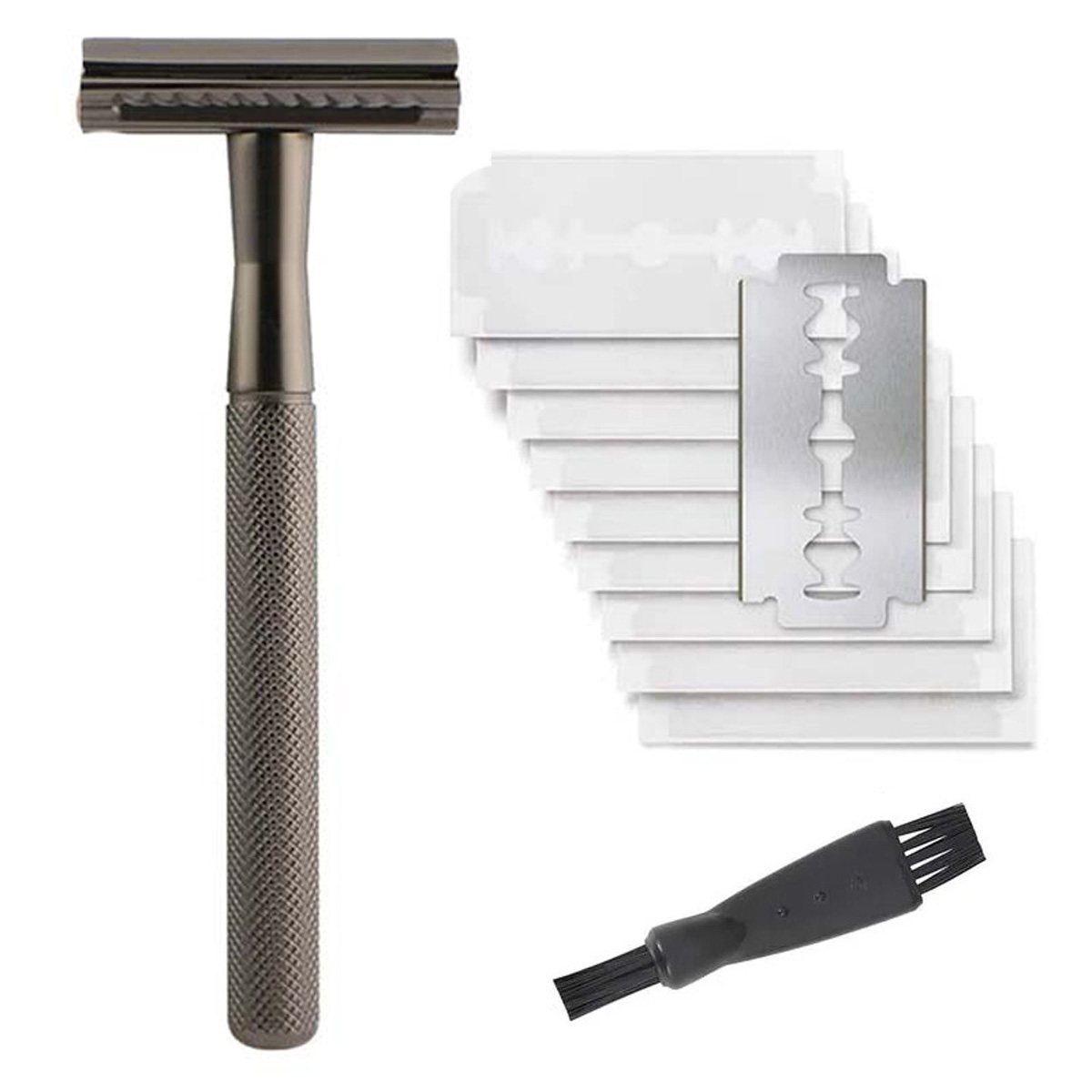 Czarna, obciążona rękojeść, be – Safety Razor Handle recenzja i cena
