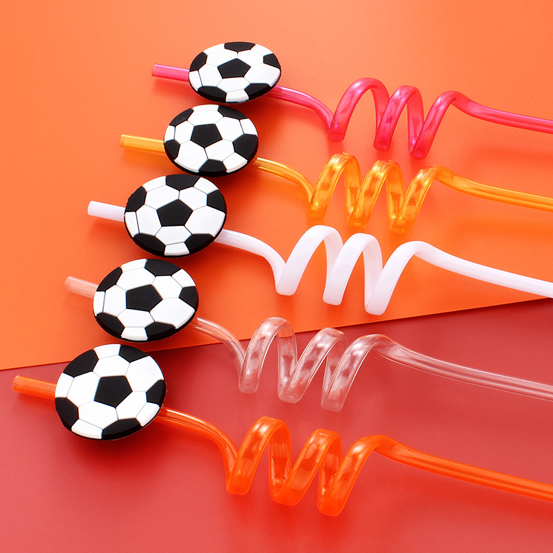 12 szt. Słomek z motywem piłki – Reusable Straw recenzja i cena