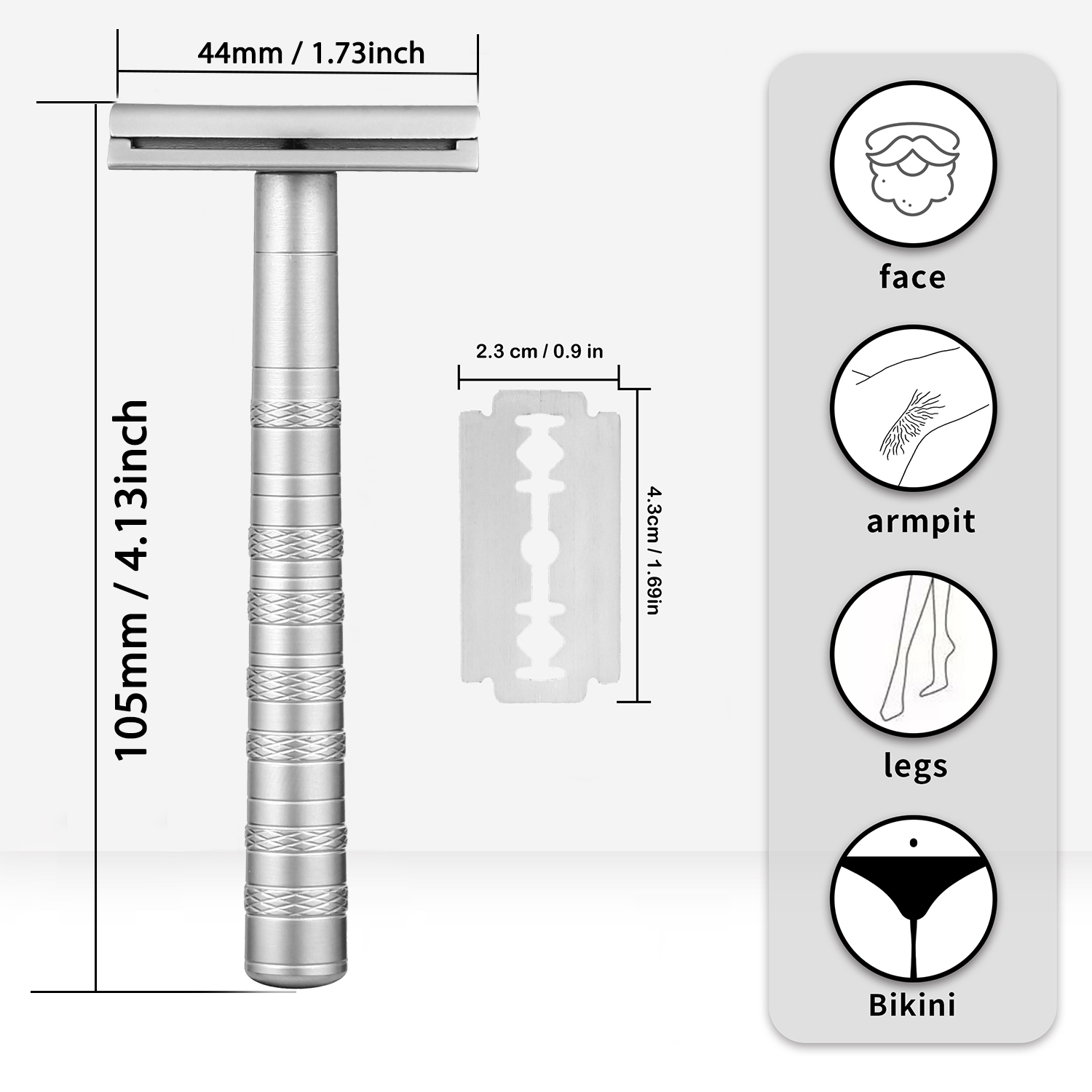 Maszynka do golenia z podwójny – Safety Razor Handle recenzja i cena