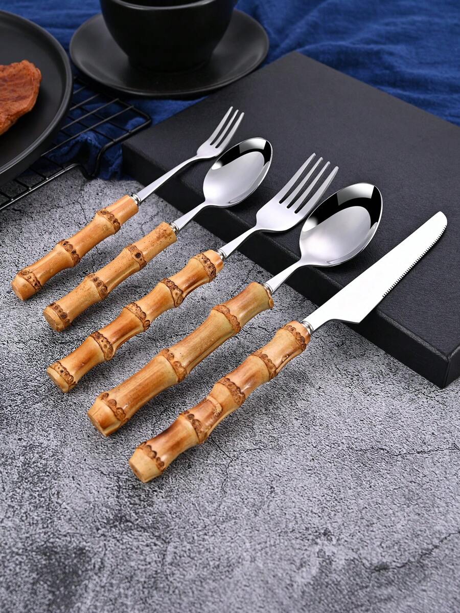 30-częściowy zestaw sztućców z – Bamboo Cutlery recenzja i cena