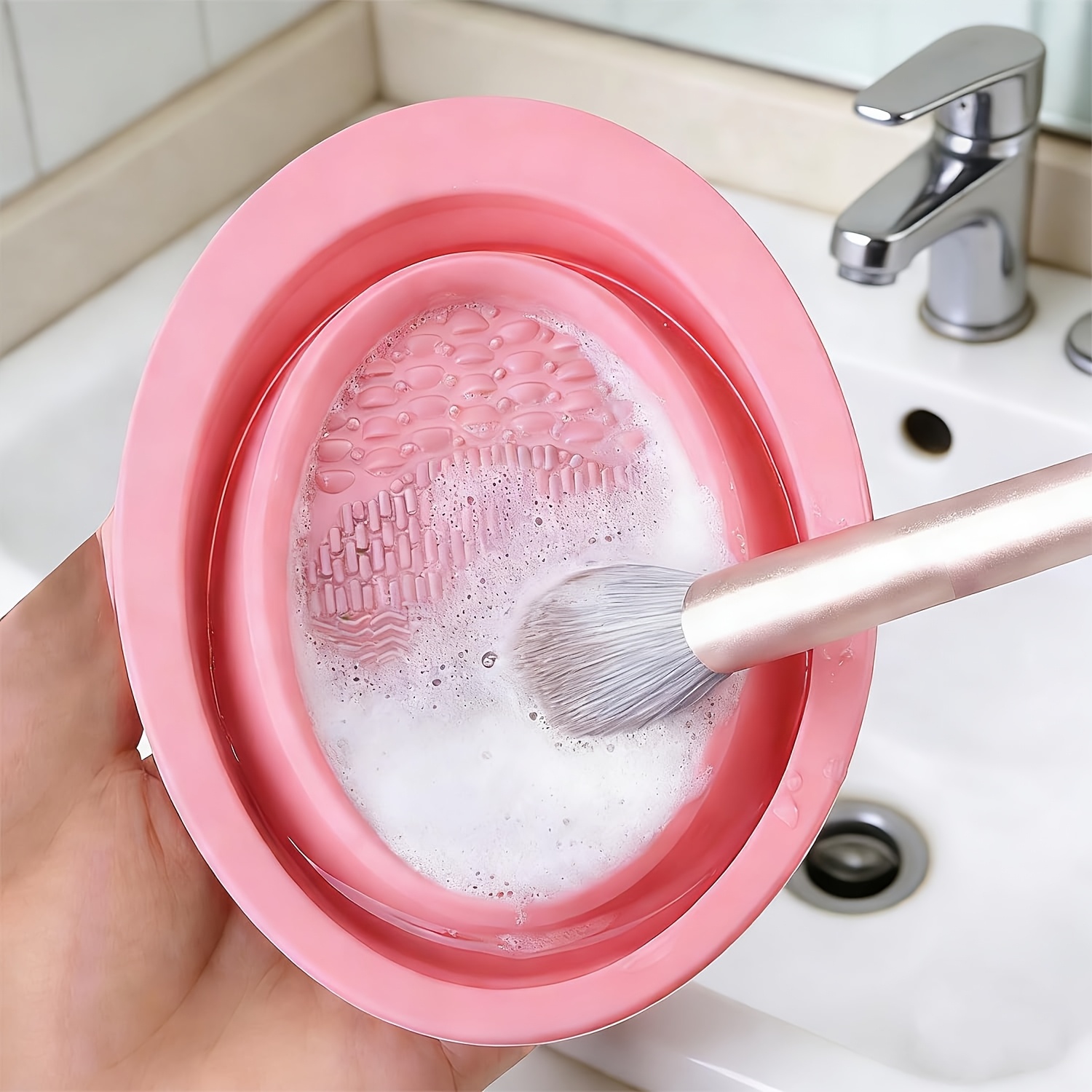 Składana silikonowa miska do c – Eco Sponge recenzja i cena