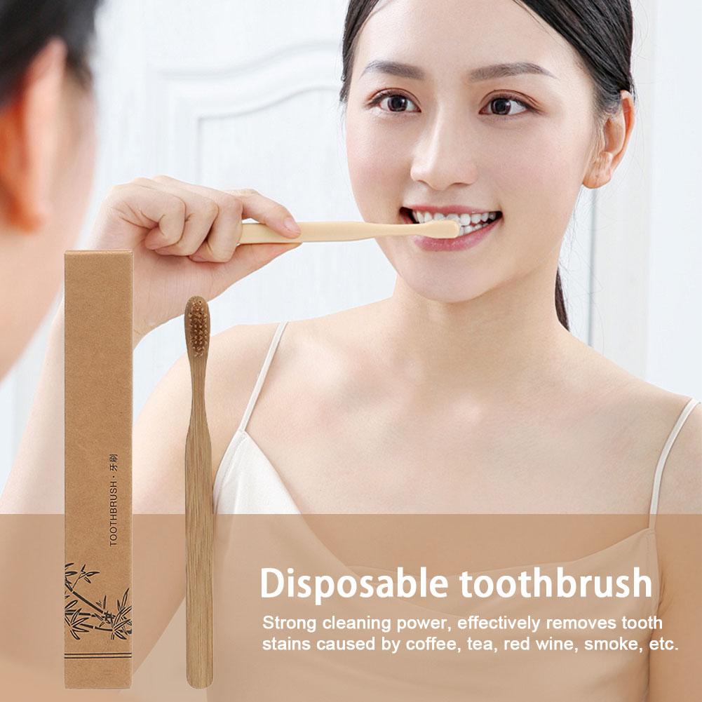 1-100 szt. Biodegradowalne, ek – Bamboo Toothbrush recenzja i cena