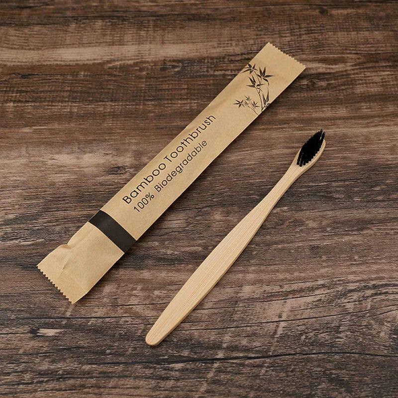 Losowy kolor 5/10 szt. Bambuso – Bamboo Toothbrush recenzja i cena