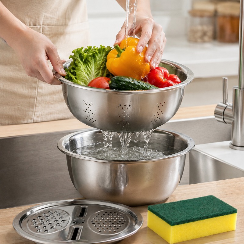 4 szt. gąbek, krajalnica ze st – Eco Sponge recenzja i cena