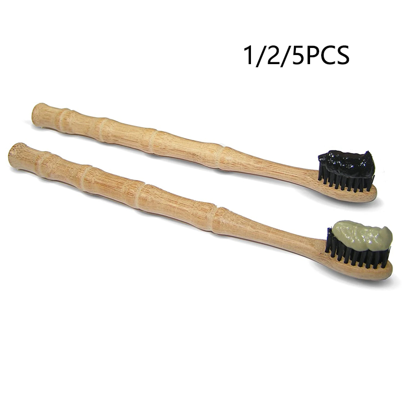 1/2/5 szt. Naturalna biodegrad – Bamboo Toothbrush recenzja i cena