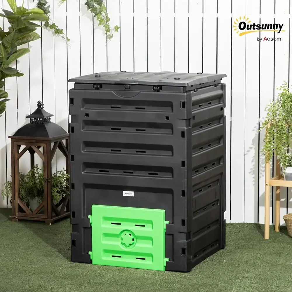 Duży kompostownik ogrodowy o p – Compost Bin recenzja i cena