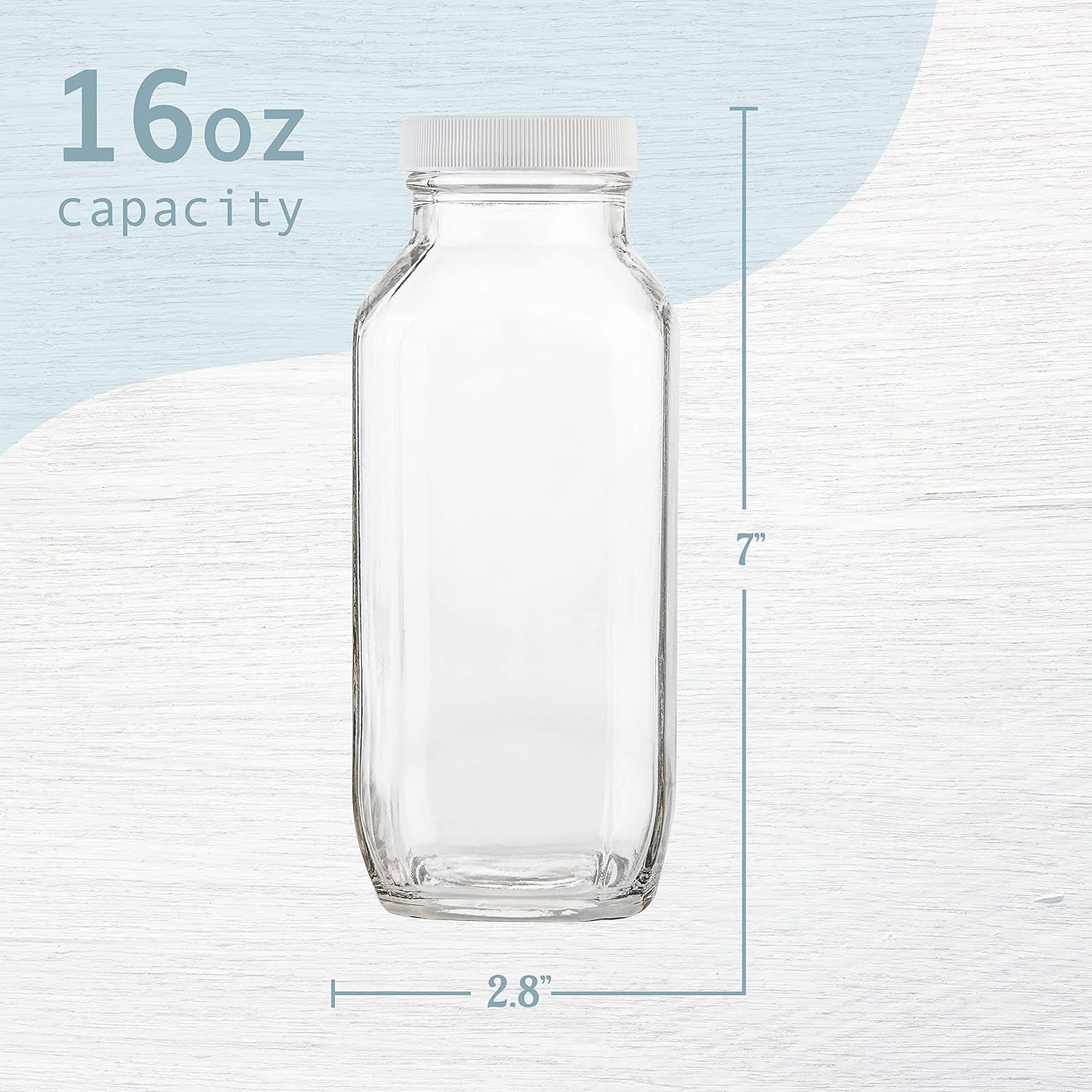 Zestaw 4 sztuk kwadratowych sz – Reusable Bottle recenzja i cena