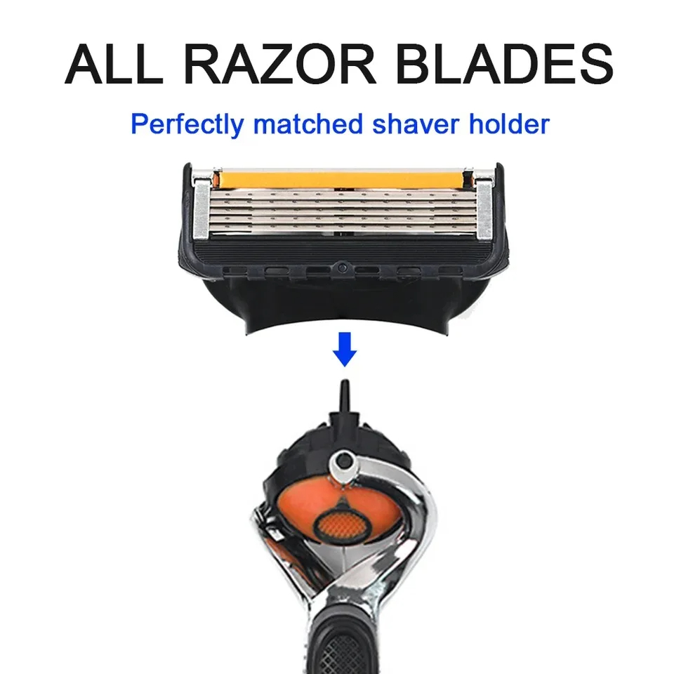 5-warstwowe wymienne ostrza za – Safety Razor Handle recenzja i cena
