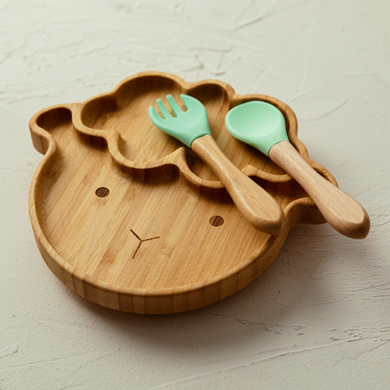 4 szt. Zastawa stołowa dla dzi – Bamboo Cutlery recenzja i cena