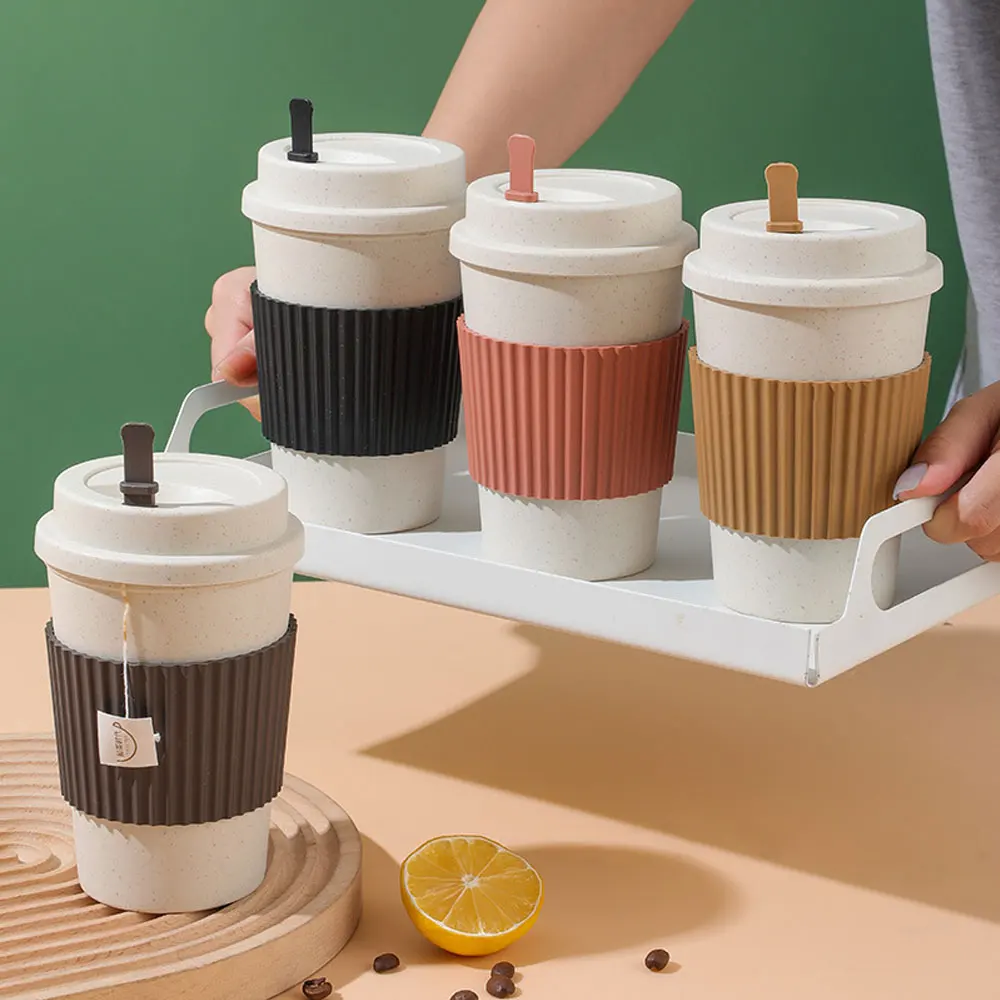 450ML filiżanki do kawy z pokr – Reusable Straw recenzja i cena