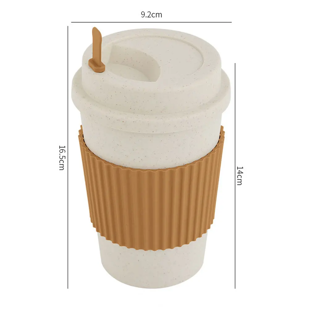 450ML filiżanki do kawy z pokr – Reusable Straw recenzja i cena