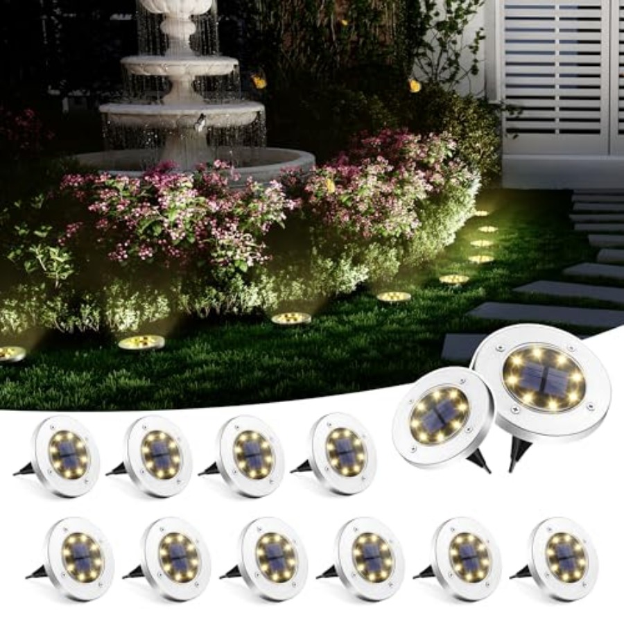 Solarne lampy gruntowe, solarn – Solar Garden Light recenzja i cena