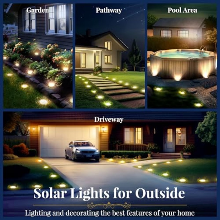 Solarne lampy gruntowe, solarn – Solar Garden Light recenzja i cena