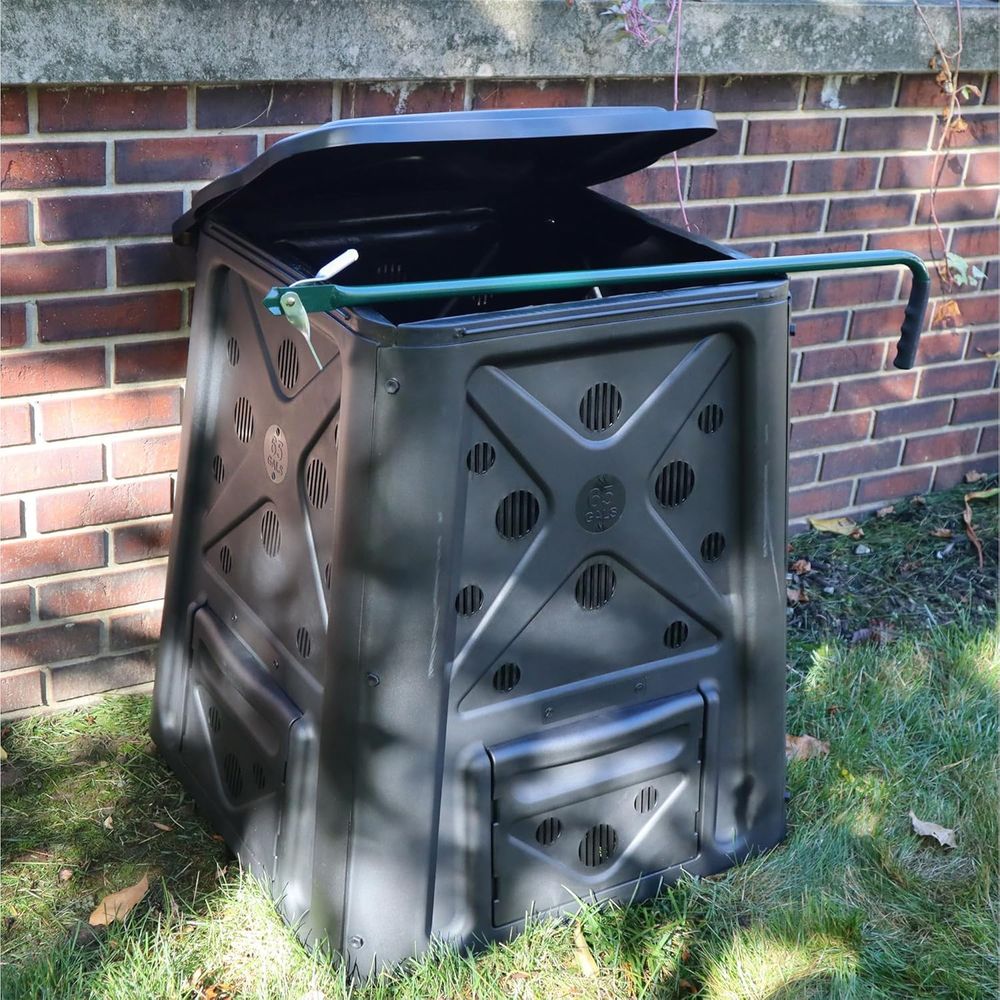 60-galonowy 4-drzwiowy zewnętr – Compost Bin recenzja i cena