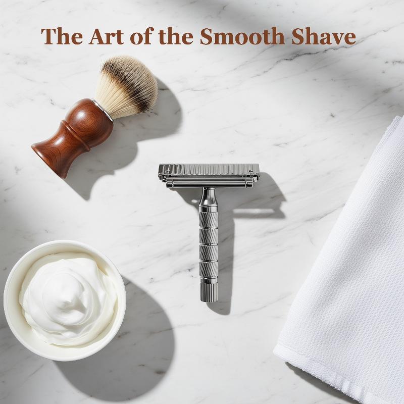 Matowa czarna maszynka do gole – Safety Razor Handle recenzja i cena